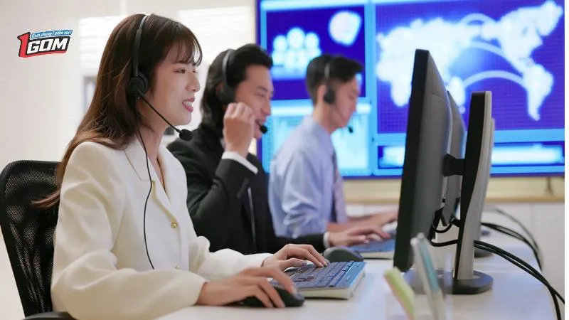 Liên hệ đội ngũ CSKH 1GOM khi gặp khó khăn
